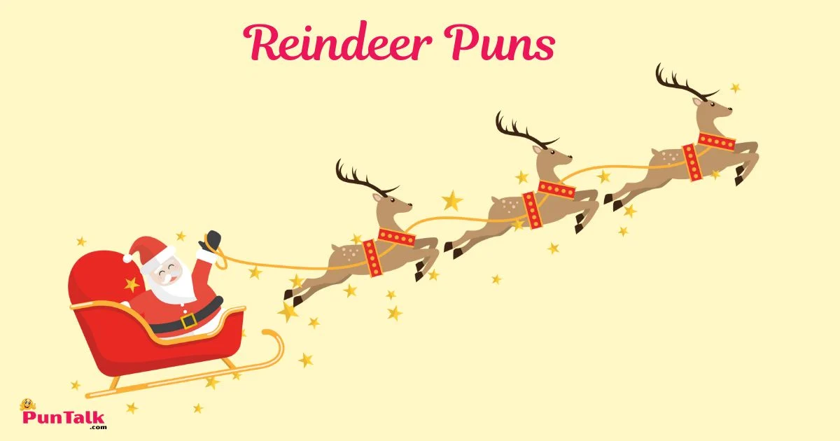 Clever Reindeer Puns
